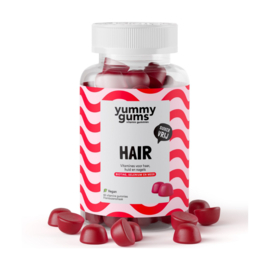 Yummygums - Hair Gummies - Vitamines voor haar, huid en nagels - 60 stuks