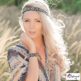 Pink Pewter - Analisa - Gray - Haarband