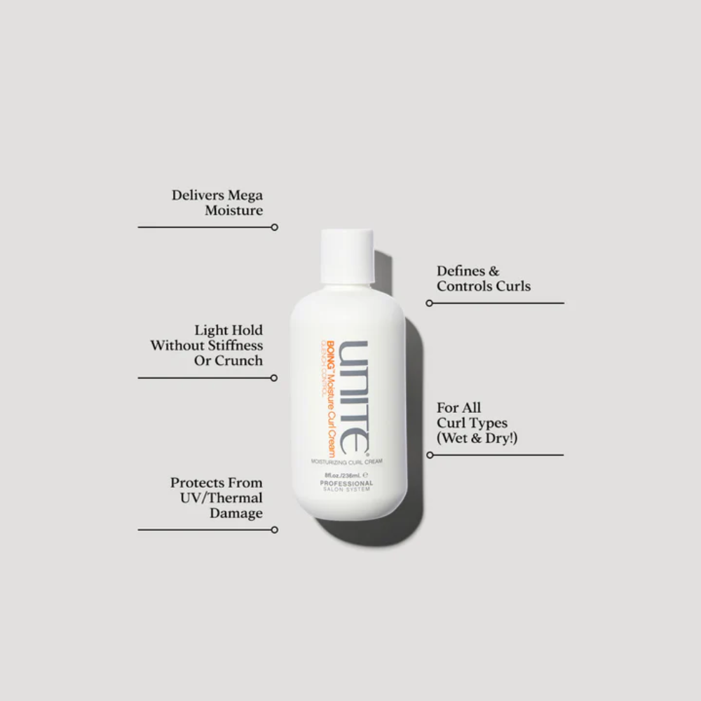 Unite - Boing - Moisture Curl Cream - 236 ml