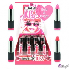W7 Fluorescent Kiss lipstick