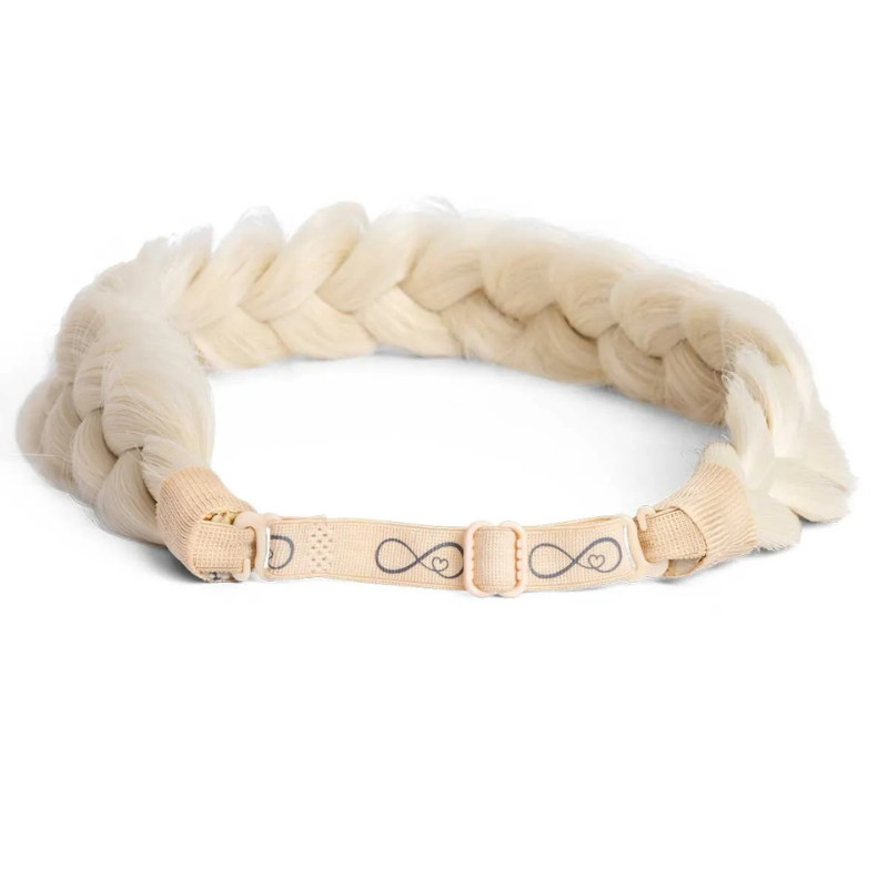 Infinity Viènne Braid - Diamond Frost - Messy Braid - Platina Blond