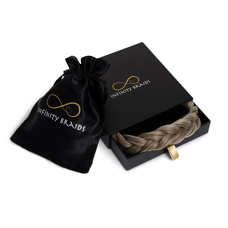 Infinity Lizzy Braid - Creamy Toffee -  Regular Braid - Middenblond