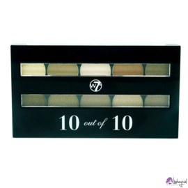 W7 perfect 10 out of 10 Oogschaduw Palette - Bruin