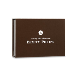 Beauty Pillow - Luxury Silk Pillowcase - Brown - 100 % Mulberry zijde - 60 x 70