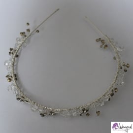 Pink Pewter - Thelma - Silver - Haarband