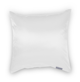 Beauty Pillow - Satijnen Kussensloop -  White - Wit - 60x70