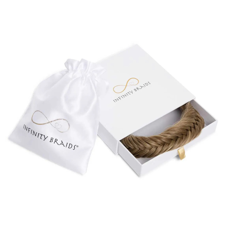 Infinity Jolie Braid - Velvet Rebel - Fishtail - Warm Bruin / Blond