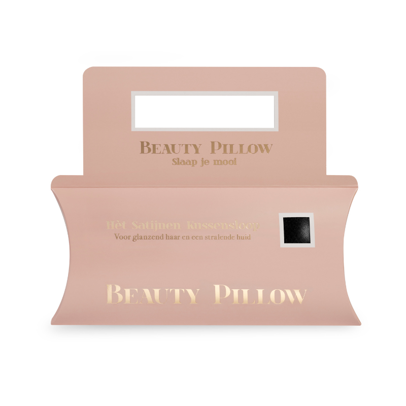 Beauty Pillow - Satijnen Kussensloop - Zwart - 60x70