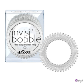 Invisibobble Slim Crystal Clear 3 st
