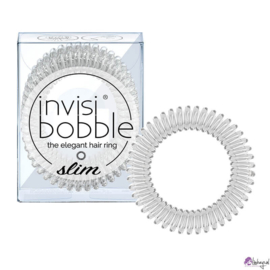 Invisibobble - Slim - Premium - Crystal Clear - 3 st