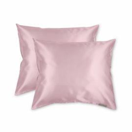 Beauty Pillow - Satijnen Kussensloop - Old Pink - Zachte roze - 60x70