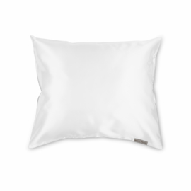 Beauty Pillow - Satijnen Kussensloop -  White - Wit - 60x70