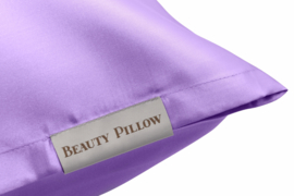 Beauty Pillow - Satijnen Kussensloop Lila - lichte paarstint-  60x70