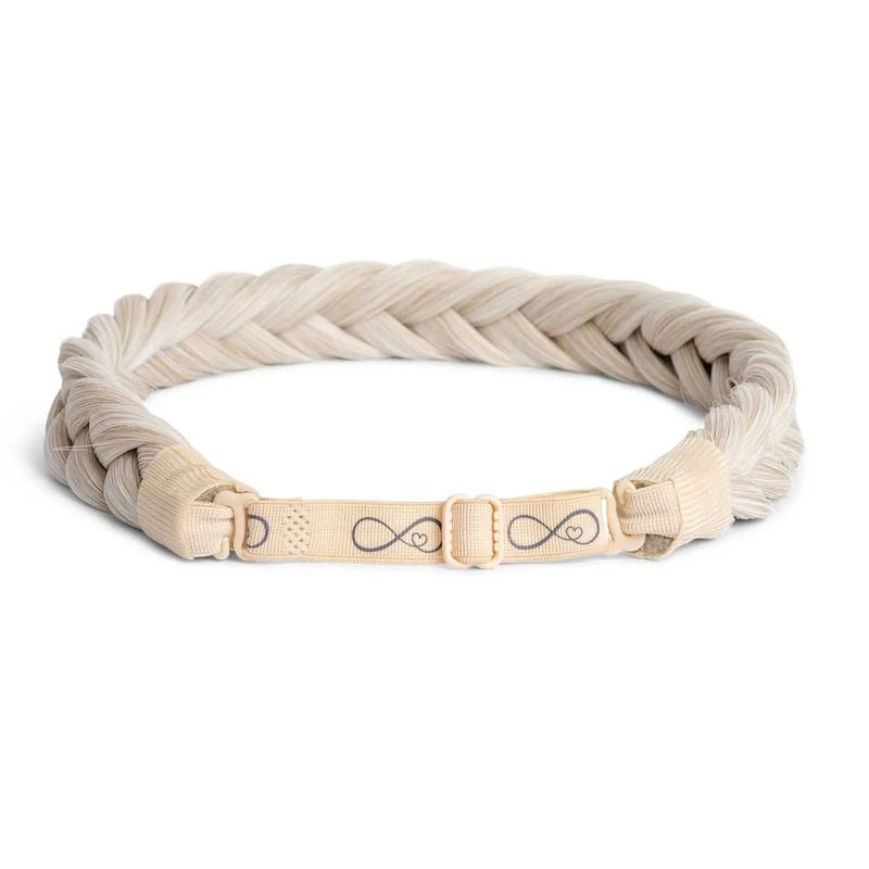 Infinity Lizzy Braid - Ashy Ribbon - Regular Braid - Heel Lichtblond