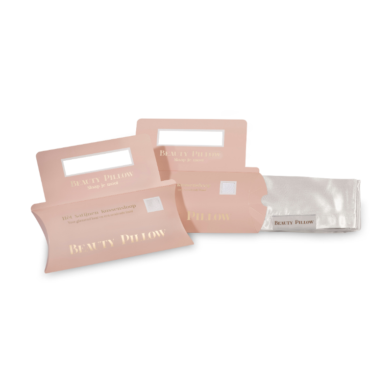 Beauty Pillow - Satijnen Kussensloop - Creme Pearl- 60x70