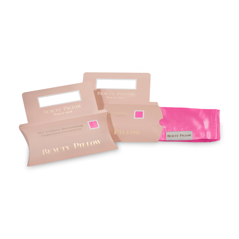 Beauty Pillow - Satijnen Kussensloop - Pink - Roze - 60x70