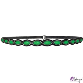 Tassel - Ibiza - Palm - Haarband - Groen