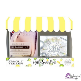 Invisibobble & Tangle Teezer Set – Hello Sunshine