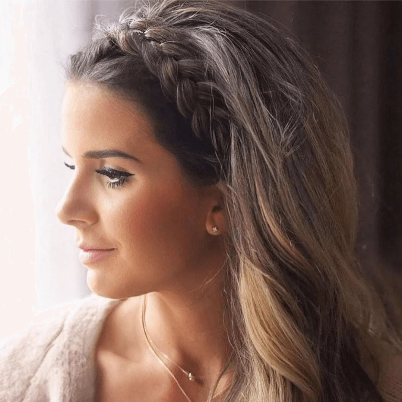 Infinity Viènne Braid - Cyber Glam - Messy Braid - Mix bruin & Blond