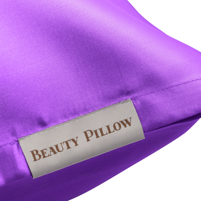 Beauty Pillow - Satijnen Kussensloop Purple - Paars - 60x70