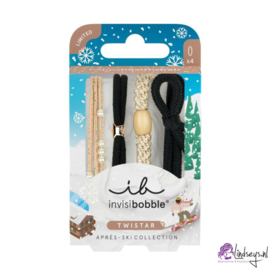 Invisibobble - Twistar Après-Ski Fondue Lover - Elastieken- 4 st