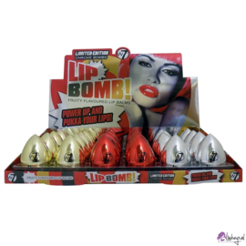 W7 - Lip Bomb - Limited Edition - Chrome Strawberry - Aardbei