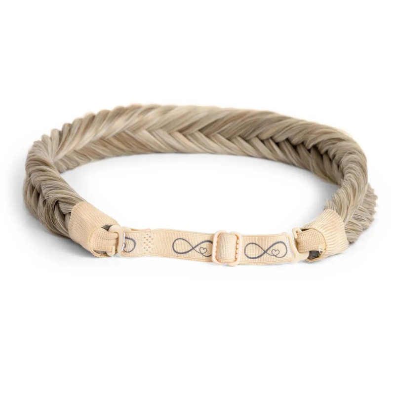 Infinity Jolie Braid - Satin Caramel - Fishtail - Warm Lichtblond
