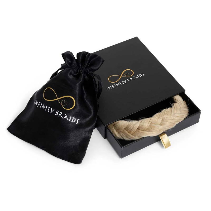 Infinity Lizzy Braid - Shimmer Ale - Regular Braid - Licht Blond