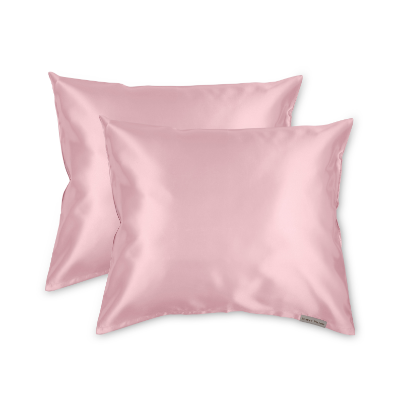 Beauty Pillow - Satijnen Kussensloop - Old Pink - Zachte roze - 60x70