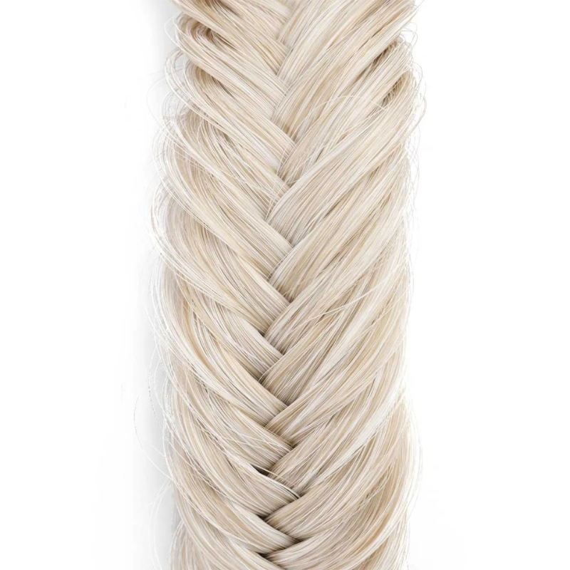 Infinity Jolie Braid - Ashy Ribbon - Fishtail - Heel Lichtblond