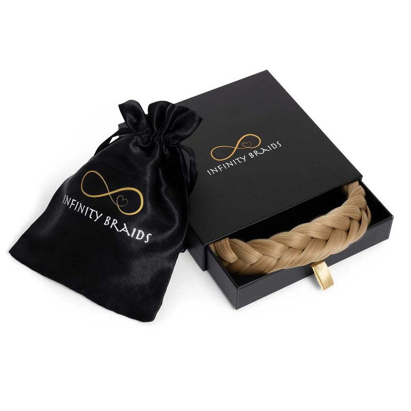 Infinity Lizzy Braid - Honey Blossom - Regular Braid - Goudblond