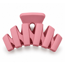 Wave Haarklem - Oudroze - 6,7 cm – Oudroze - Half Opgestoken Haar
