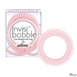 Invisibobble Slim to Pink 3 st