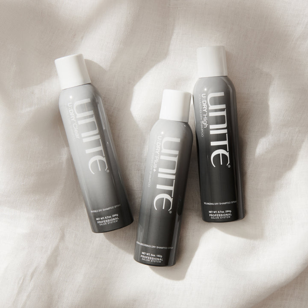 Unite U:DRY Clear - Droogshampoo - Donker haar