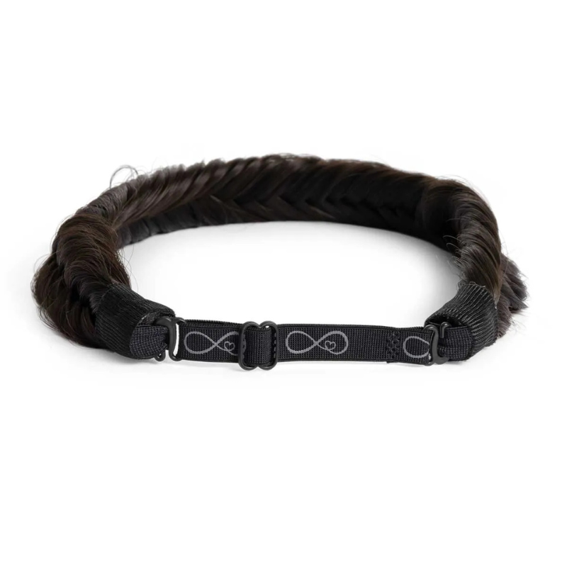 Infinity Jolie Braid - Havana Roots  - Fishtail - Donkerbruin