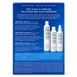 Unite - 7 Seconds - The Icons - Aanbieding Set: Shampoo 300 ml + Conditioner 236 ml + 7 seconds leave-in 236 ml cadeau