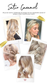 Infinity Lizzy Braid - Satin Caramel - Regular Braid - Warm Lichtblond