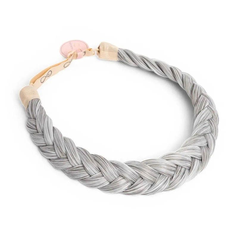 Infinity Lizzy Braid - Iced Gold - Regular Braid - Grijs