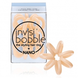 Invisibobble Nano To Be or Nude to Be  - 3 stuks