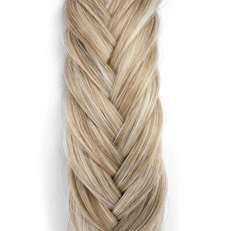 Infinity Jolie Braid - Satin Caramel - Fishtail - Warm Lichtblond