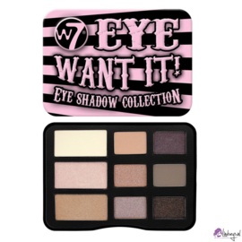 W7 Eye Want It oogschaduw palette