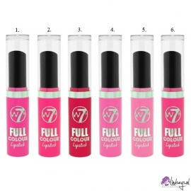 W7 - Full Colour Lipstick - Hoog Gepigmenteerd en Langhoudend