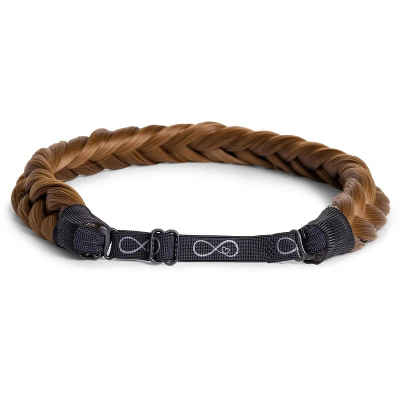 Infinity Lizzy Braid - Apricot Amber - Regular Braid - Lichtrode Rossige