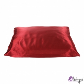 Beauty Pillow - Satijnen Kussensloop Red - Rood - 60x70