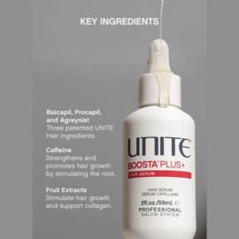 UNITE - BOOSTA PLUS+ Hair Serum 59 ml – Voor Voller Ogend Haar