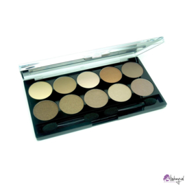 W7 perfect 10 out of 10 Oogschaduw Palette - Bruin