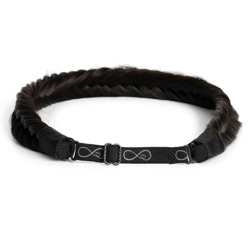 Infinity Jolie Braid - Espresso Smoke - Fishtail - Koel Donkerbruin