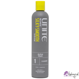 Unite - Silky Smooth - System cleanse active Wash - Shampoo 300 ml