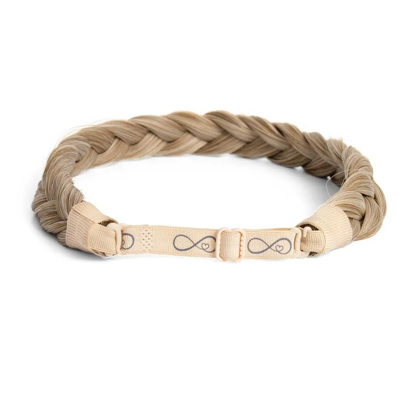 Infinity Lizzy Braid - Spring Lush - Regular Braid - Warm Middenblond
