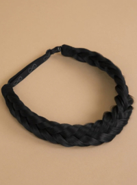 Infinity Lizzy Braid - Onyx - Regular Braid - Zwart